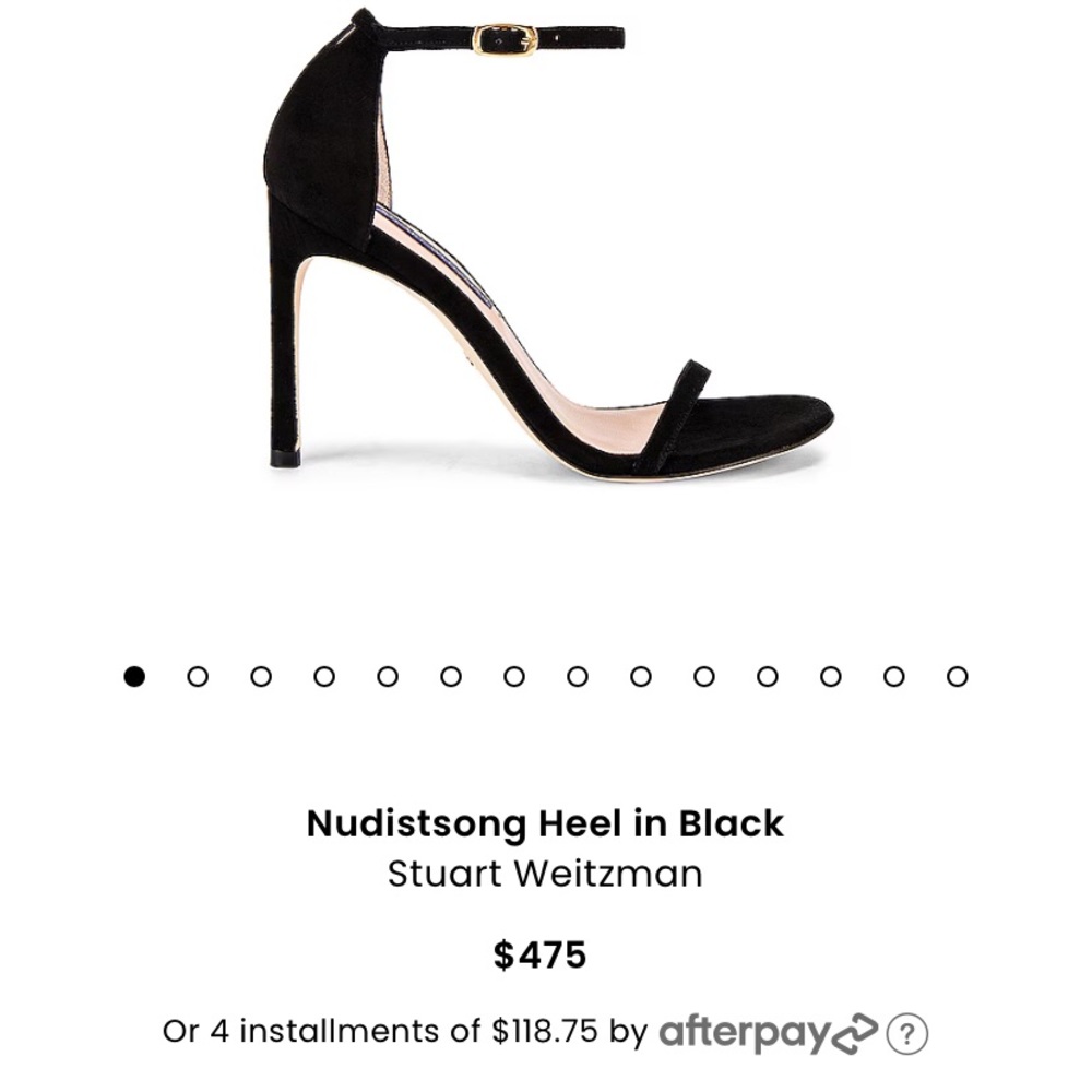 Nudistsong Heel in Black
Stuart Weitzman